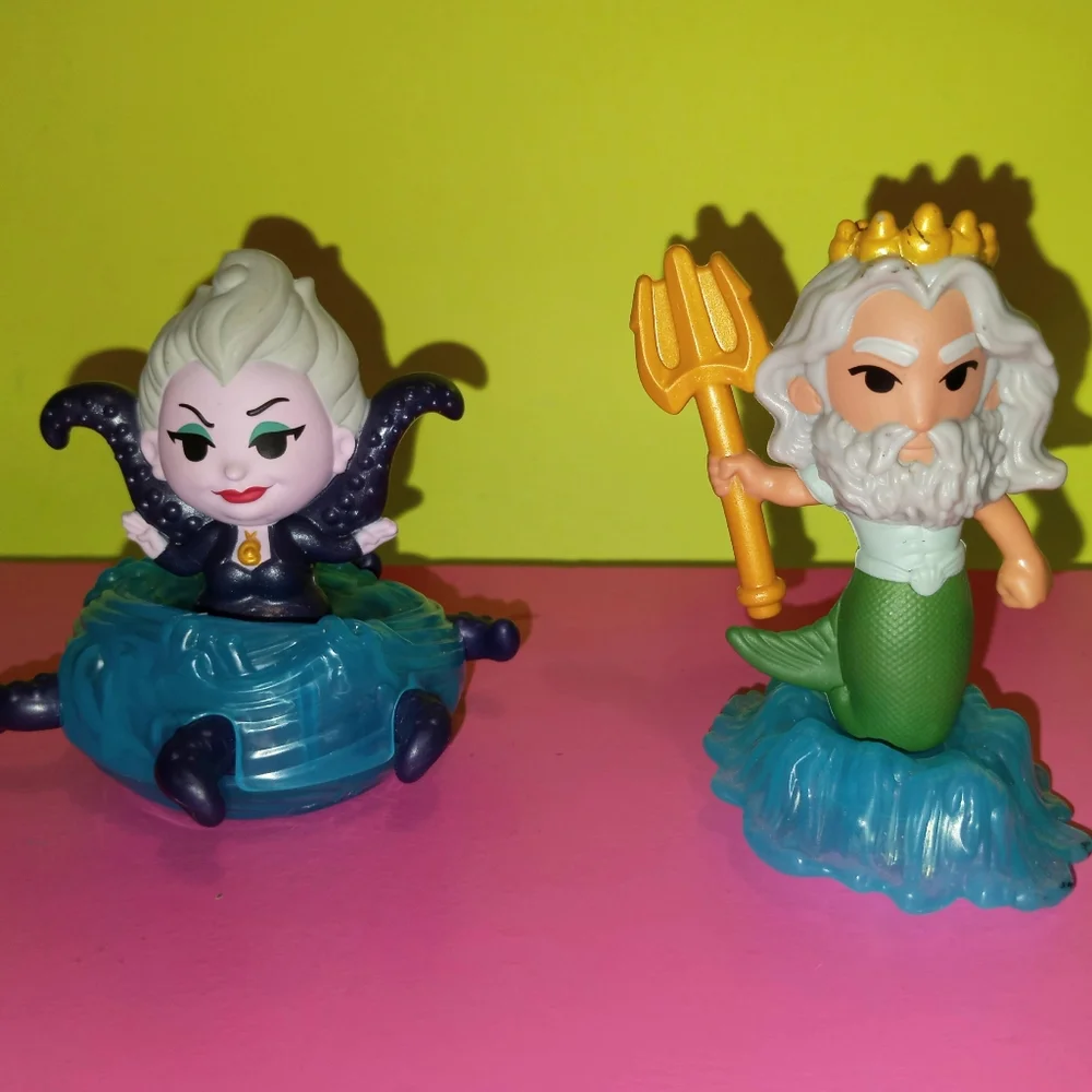 The little Mermaid  McDonald's toys MCds